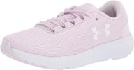 🏃 unleash your best moves with under armour women's charged pursuit athletic shoes logo