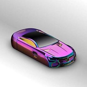 img 1 attached to Colorful Dual Arc Plasma Lighter: Rechargeable Cool Car Model | USB Windproof Electric Lighter