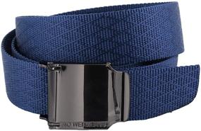 img 2 attached to 🌙 Moonsix Solid Nylon Military Belts - Men's Accessories for Enhanced Belt Durability