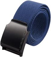 🌙 moonsix solid nylon military belts - men's accessories for enhanced belt durability logo