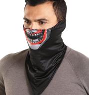 🧣 stay warm and protected with our half face balaclava ski mask for cold weather - ideal for men's winter motorcycle riding, skiing, snowboarding, and running logo