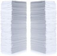 simpli-magic 79170 shop towels: premium white towels in a convenient 500 pack logo