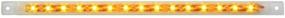 img 3 attached to 🚦 Grand General 76311 Amber 12" Ultra Thin Surface Mount 15-LED Marker and Clearance Sealed Light Bar with Clear Lens: Brilliant Illumination for Safety and Style