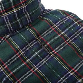 img 1 attached to 🐶 Warm and Stylish Plaid Dog Winter Coat - Waterproof and Reversible Jacket with Pockets and Fleece Vest for Small, Medium, and Large Dogs - Christmas Style (XS-3XL)