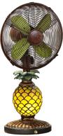 decobreeze oscillating tiffany circulator pineapple logo