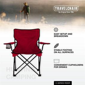 img 2 attached to TravelChair C Series Rider Chair Blue Outdoor Recreation
