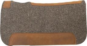 img 2 attached to 🐎 Weaver Leather Pony Contoured 100% Wool Felt Saddle Pad: Premium Quality for Enhanced Comfort and Performance