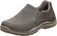 👞 skechers gomel slip loafer men's shoes: enhancing comfort and style with loafers & slip-ons logo