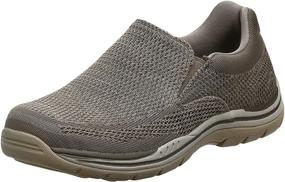 img 4 attached to 👞 Мужские туфли Skechers Gomel Slip Loafer: повышение комфорта и стиля с помощью лоферов и сланцев