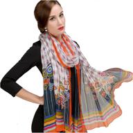 🧣 dana xu pure silk pashmina shawls: luxurious large size women's scarf, wrap, and mask logo