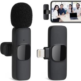 img 4 attached to 🎤 Top-rated PNSSL Wireless Lavalier Microphone: Perfect Sound for ASMR, Video, Vlogging & Live Streaming on YouTube, Facebook, TikTok - Compatible with iPhone & iPad