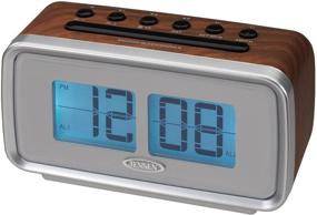 img 4 attached to ⏰ Jensen JCR-232 Brown Clock Radio
