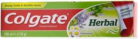 img 3 attached to Enhance Oral Health with Colgate 🦷 Fluoride Herbal Toothpaste - 154g (Pack of 4)