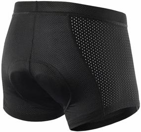 img 4 attached to Mens Cycling Underwear Padded Undershorts