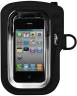 📱 h2o audio amphibx go lightweight waterproof soft case for iphone, ipod touch, ipod classic, and other large mp3 players and phones (black) - discontinued by manufacturer - review & features logo