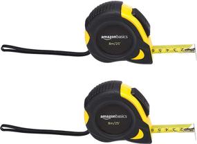 img 4 attached to AmazonBasics Self Locking Tape Measure 8 Meters