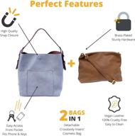 👜 stylish and spacious periwinkle hobo bag: joy susan handbag for women logo
