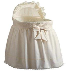 img 1 attached to 🛏️ Premium Precious Bassinet Liner/Skirt & Hood Ecru - 17" x 31" Size: Explore Now!