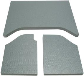 img 4 attached to Продукт: "Звукопоглощающий потолок серого цвета Boom Mat Design Engineering 050134, совместимый с двухдверным джипом Wrangler (2007-2010)