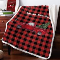 christmas blanket buffalo reversible blankets logo