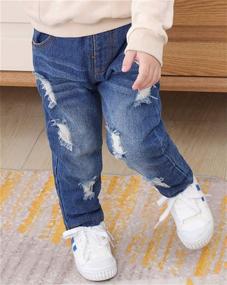 img 1 attached to 👕 Ameyda Kids Fleece Winter Boys' Clothing and Jeans for Toddlers