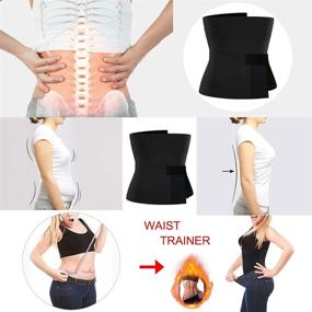 img 3 attached to 🤰 Snatch Me Up Invisible Bandage Wrap for Quick Waist Training & Lumbar Support - Postpartum Recovery, Body Shaping & Back Braces for Women