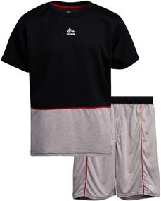 img 4 attached to 👕 Shop the RBX Boys Activewear Short Set for Trendy Boys' Clothing