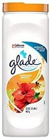 img 2 attached to 🌺 Glade Carpet and Room Refresher, Home, Pet, and Smoke Deodorizer, Hawaiian Breeze, Tropical Mist Scent, 32 Oz (Pack of 6)