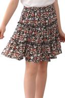 gorlya ruffle floral gor1087 blackprint logo