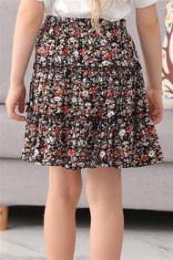 img 3 attached to GORLYA Ruffle Floral GOR1087 BlackPrint