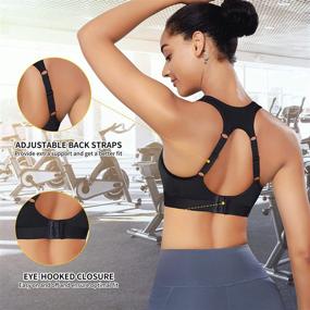 img 2 attached to IHHCOXK Racerback Support Wireless Seamless Outdoor Recreation