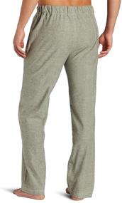 img 1 attached to Top-Quality Bottoms Out Chambray Sleep Heavy Sleepwear for Men's Sleep & Lounge Comfort