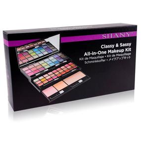 img 2 attached to 💄 SHANY Classy & Sassy All-in-One Makeup Kit: 24 Eye Shadows, 18 Lip Glosses, 2 Blushes, 1 Bronzer, Mirror & Applicators