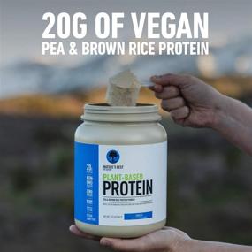 img 1 attached to 🌱 Isopure Nature’s Best Vegan Protein Powder - Organic, Keto Friendly, Low Carb, Gluten Free, 20g Protein, 0g Sugar, Vanilla Flavor, 20 Servings