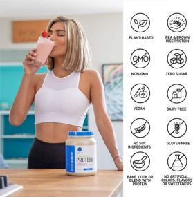 img 2 attached to 🌱 Isopure Nature’s Best Vegan Protein Powder - Organic, Keto Friendly, Low Carb, Gluten Free, 20g Protein, 0g Sugar, Vanilla Flavor, 20 Servings