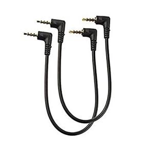 img 3 attached to MMNNE 2Pack 10Inch 4 Pole 3 5Mm Portable Audio & Video for MP3 & MP4 Player Accessories