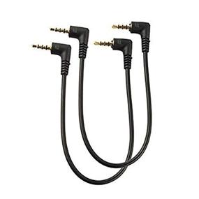 img 1 attached to MMNNE 2Pack 10Inch 4 Pole 3 5Mm Portable Audio & Video for MP3 & MP4 Player Accessories