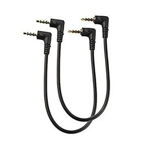 img 2 attached to MMNNE 2Pack 10Inch 4 Pole 3 5Mm Portable Audio & Video for MP3 & MP4 Player Accessories