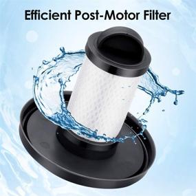 img 3 attached to iSingo Shark LZ601 Filters - Compatible with Shark APEX UpLight Lift-Away DuoClean Stick Vacuum LZ600, LZ601, LZ602, LZ602C - Compare to Part # XFFLZ600 (4+2+2)