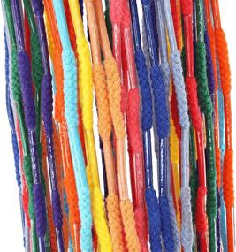 img 3 attached to Colorful Cotton Parrot Toy for Large Aglets: Quaker, Macaw, African Grey, Cockatoo - 51213 Heaven Bonka Bird Toys