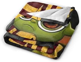 img 3 attached to 🪶 Cozy Baby Yoda Blanket: Ultra-Soft Micro Fleece Throw for Kids & Adults - All Season Couch, Bed, Sofa Throw (40in x 50in)