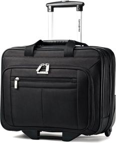 img 4 attached to 🧳 Удобный сумка на колесиках для ноутбука Samsonite Casual для легкого путешествия.
