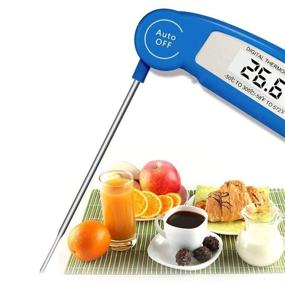 img 4 attached to 🌡️ Killer's Instinct Outdoors Instant Read Meat Thermometer - Digital LCD Food Cooking Thermometer for Milk, Tea, Bathing Water, Kitchen, BBQ Grill