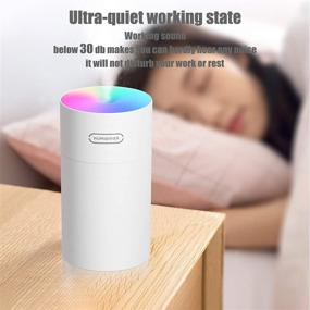 img 3 attached to SPEEDYBUY Personal Portable Humidifier Ultra Quiet Heating, Cooling & Air Quality