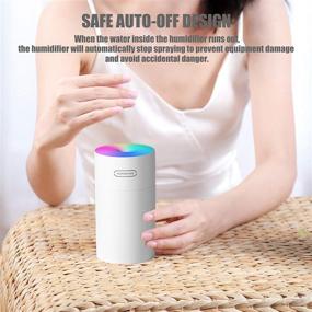 img 2 attached to SPEEDYBUY Personal Portable Humidifier Ultra Quiet Heating, Cooling & Air Quality