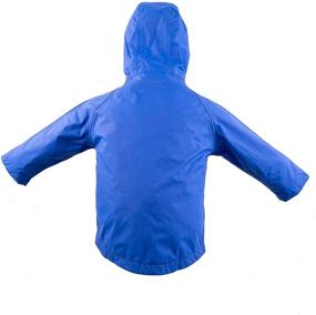 img 3 attached to Yellow Splashy Nylon Rainwear for Boys - Children's Clothing