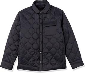 img 2 attached to Amazon Essentials Sherpa Lined Quilted Jacket