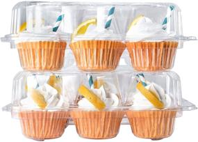 img 3 attached to 🧁 Katgely 12 Cupcake Box Cupcake Container, Pack of 30