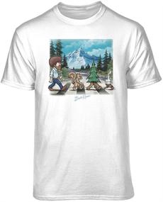 img 4 attached to Teelocity Ross Graphic T Shirt Large: Contemporary Style meets Comfort