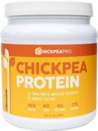 chickpea protein powder chocolate artificial logo